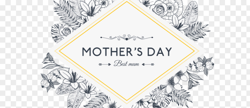 Mother's Day Child Slogan Quotation PNG