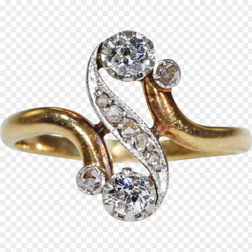 Ring Earring Art Nouveau Jewellery PNG