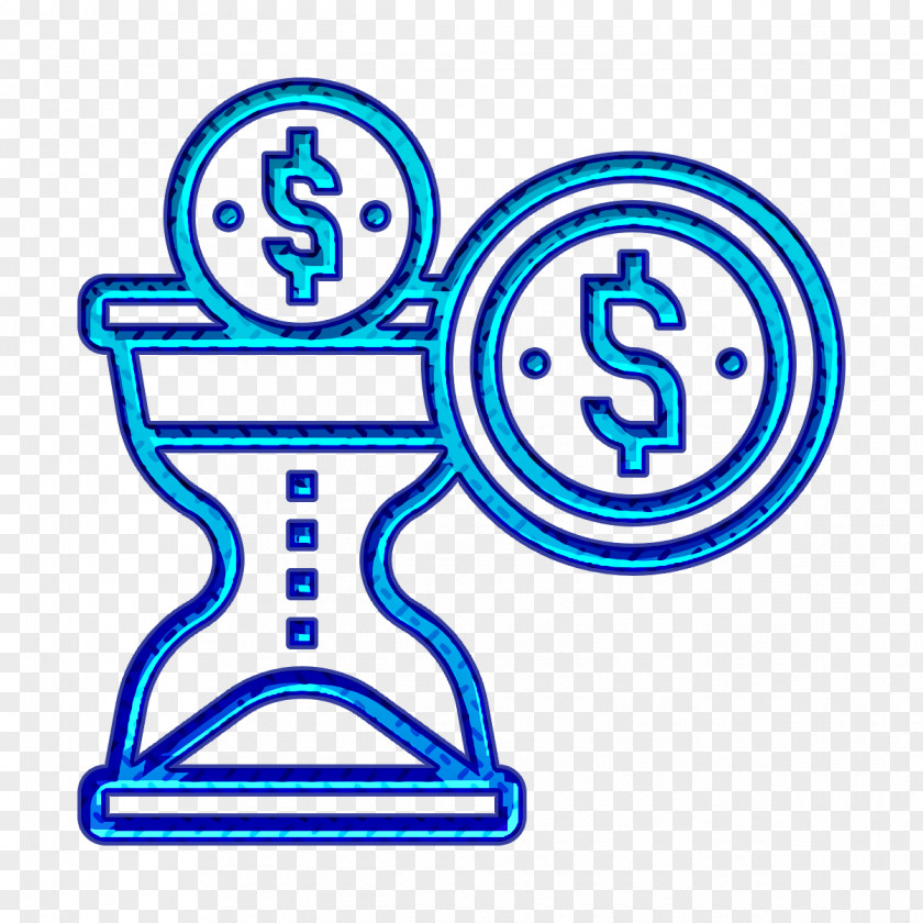 Time Is Money Icon Saving And Investment PNG