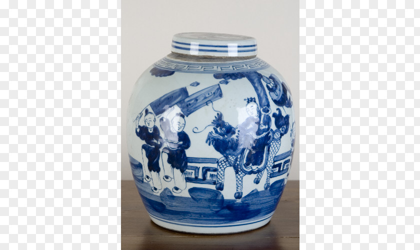 Vase Blue And White Pottery Jar Ceramic Porcelain PNG