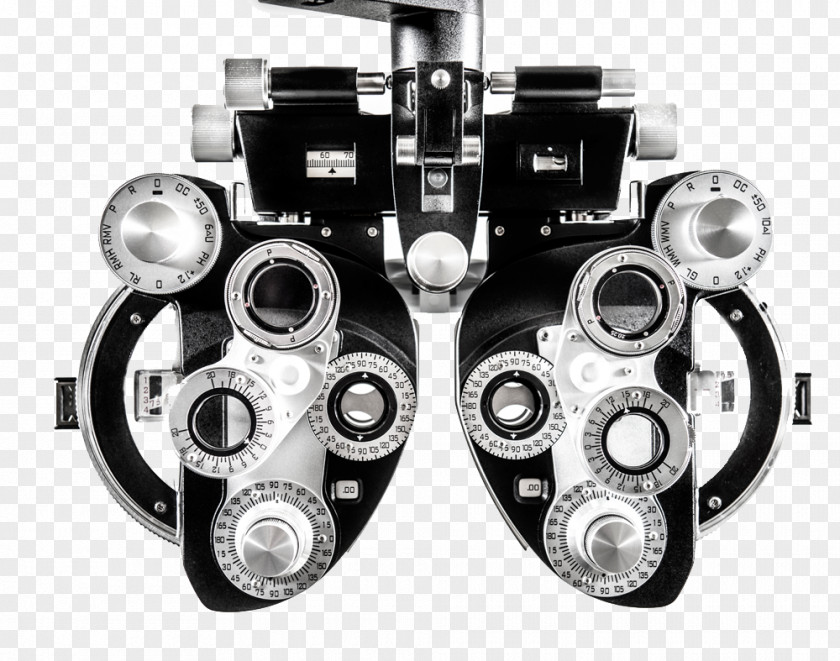 Eye Phoropter Care Professional Examination Ophthalmology PNG