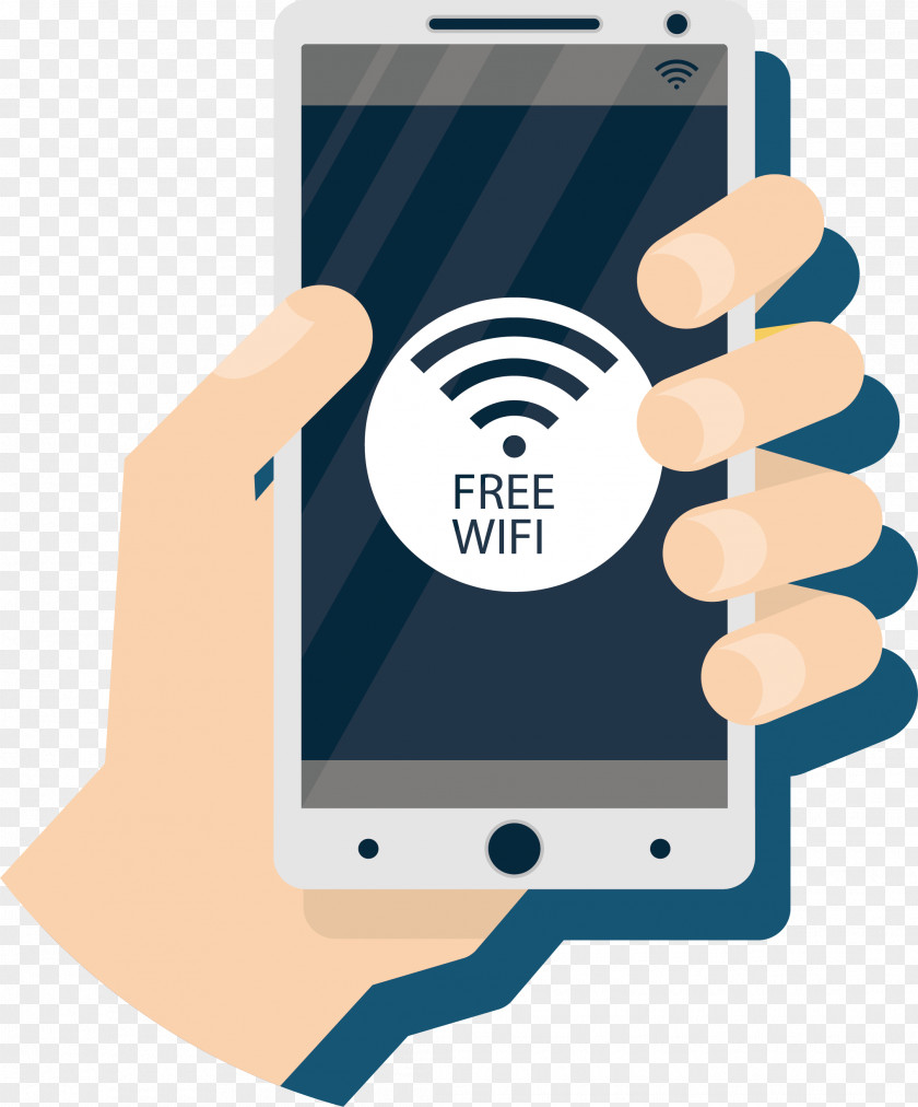 Holding A Cell Phone Telephone Wi-Fi Download PNG
