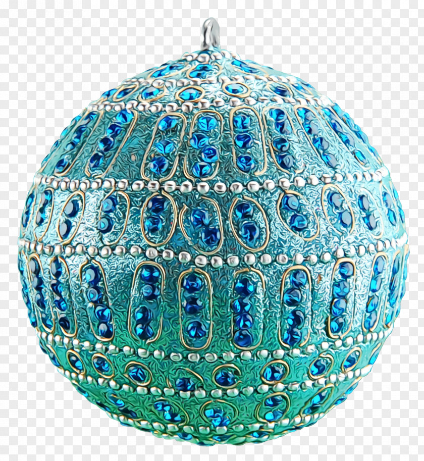 Light Fixture Ball Turquoise Blue Lighting Ornament PNG