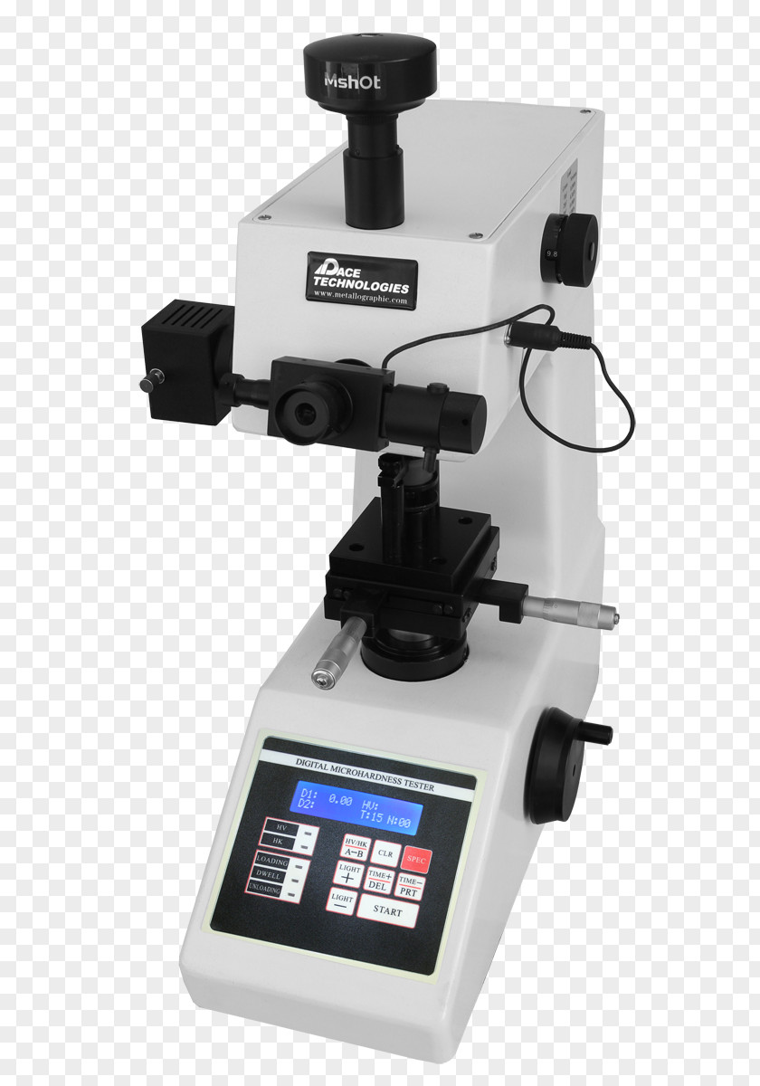 Microscope Metallography Vickers Hardness Test Brinell Scale PNG