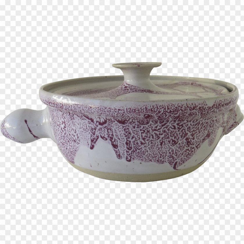 Pottery Tureen Ceramic Lid Bowl PNG
