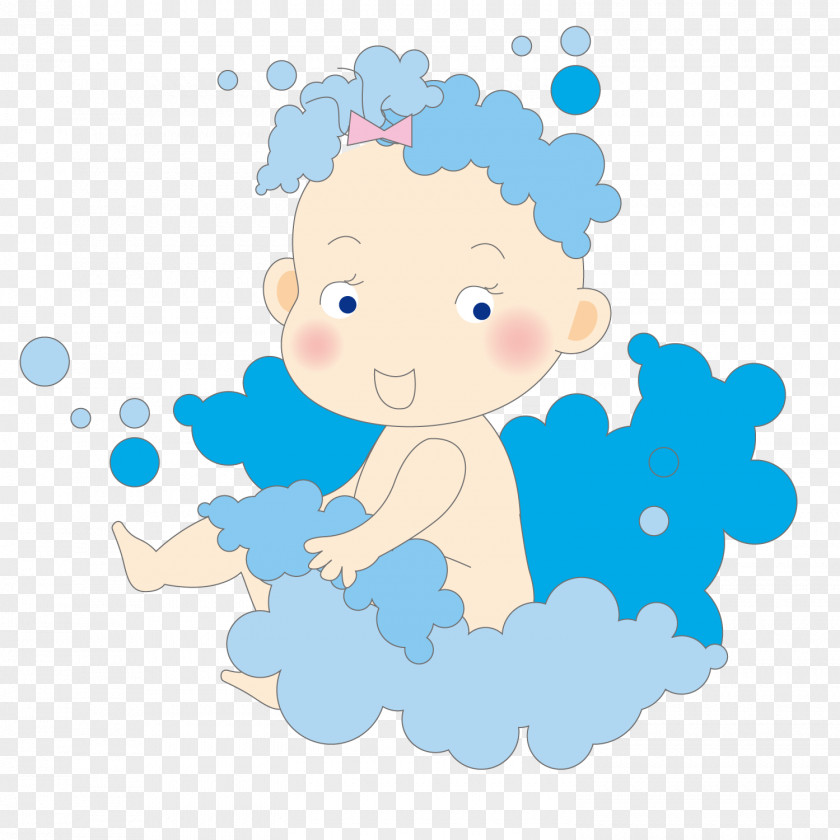 Swim The Baby Child Infant Bathing PNG