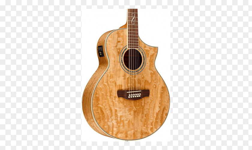 Acoustic Guitar Acoustic-electric Ukulele Ibanez Exotic Wood Series AEW40 PNG