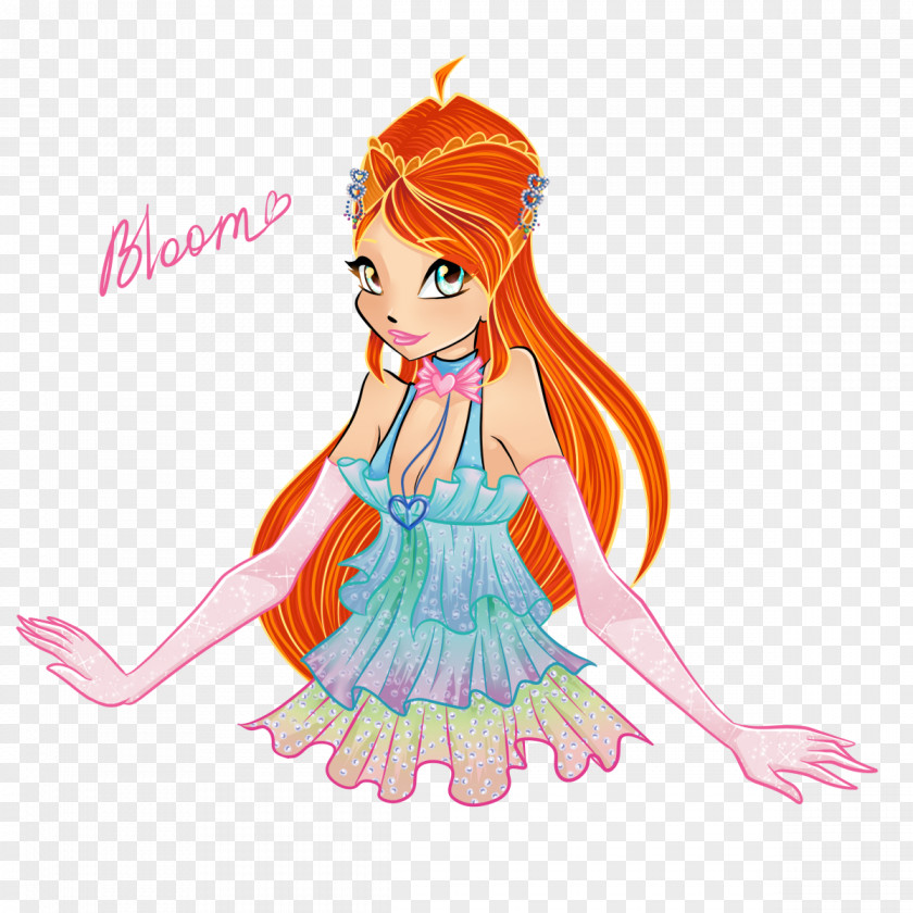 Bloom Enchantix Illustration Drawing Clip Art .by PNG