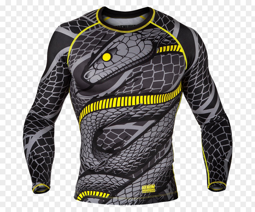 Boxing Rash Guard Venum Brazilian Jiu-jitsu Sleeve PNG