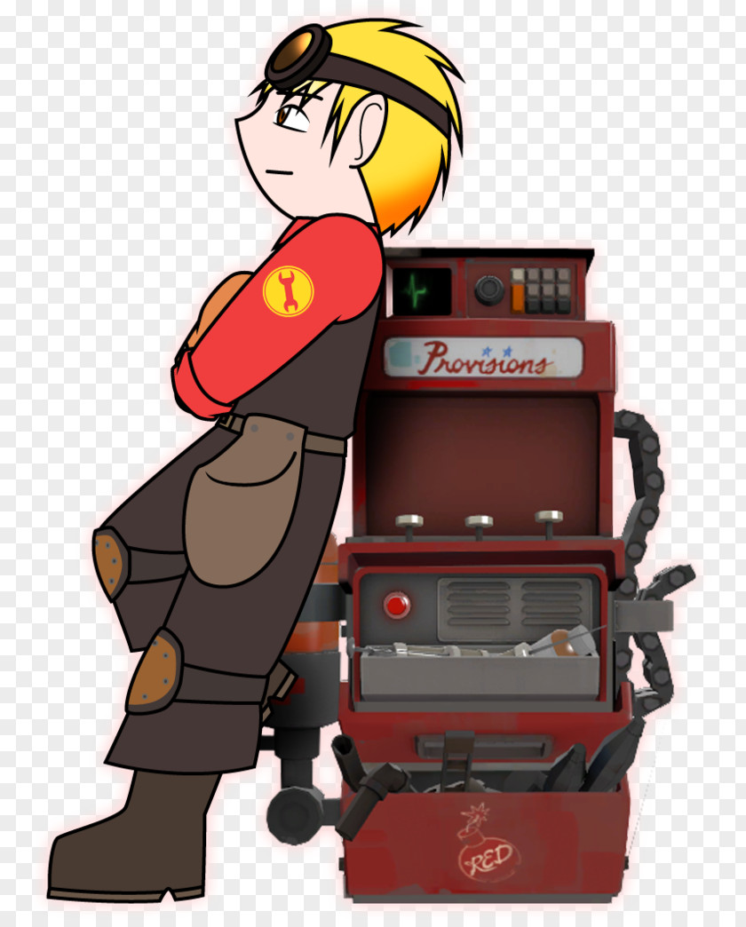 Dispencer Team Fortress 2 Valve Corporation Mod Engineer Cartoon PNG