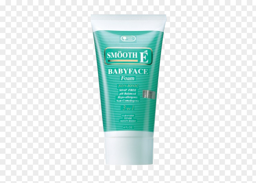 Face Cleanser Foam Lotion Sunscreen PNG