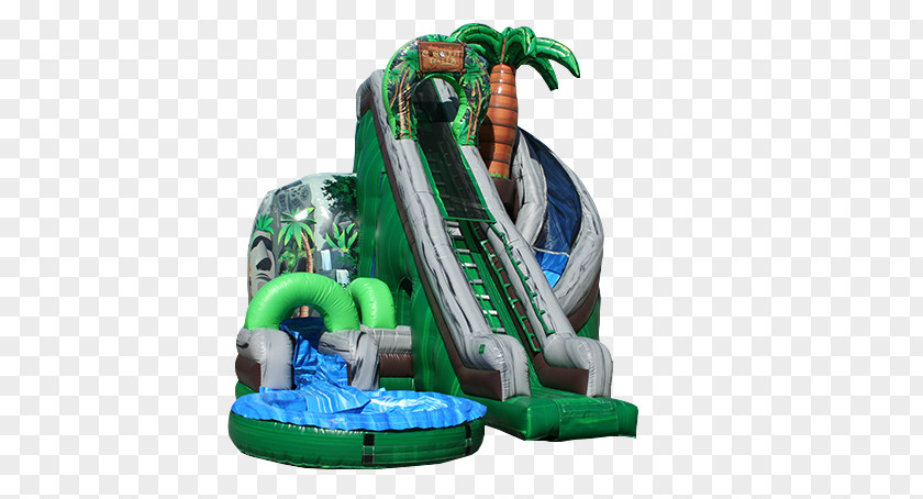 Park Water Slide Inflatable Bouncers Playground PNG