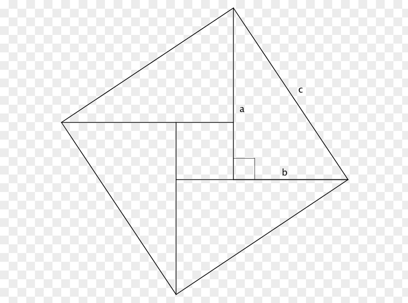 Pythagorean Theorem Triangle Point Pattern PNG
