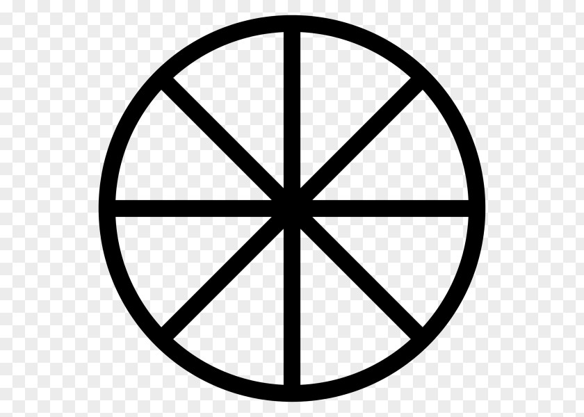Symbol Book Of Shadows Spoke Dharmachakra Wheel The Year Sun Cross PNG