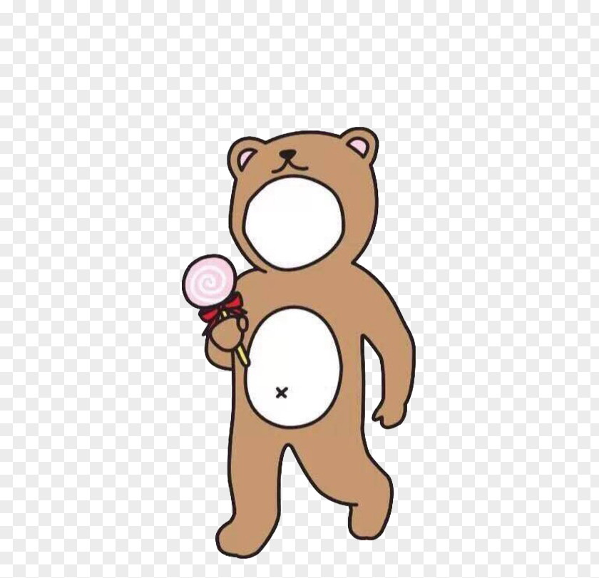 Take The Lollipop Brown Bear World Wide Web PNG