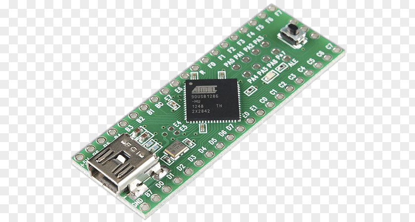 USB Microprocessor Development Board SparkFun Electronics Breadboard Microcontroller PNG
