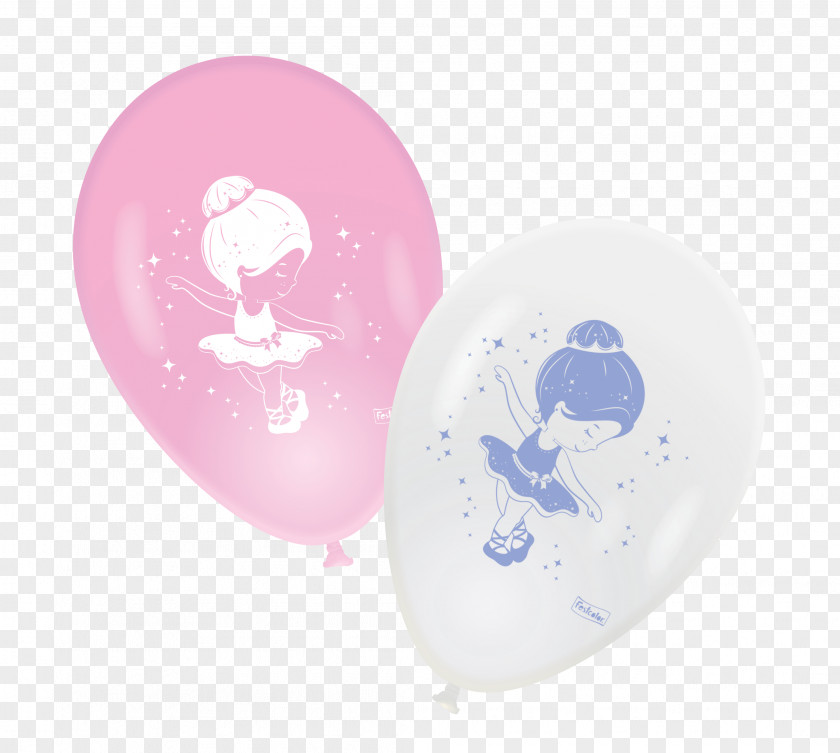 Balloon Toy Party Ballet Birthday PNG