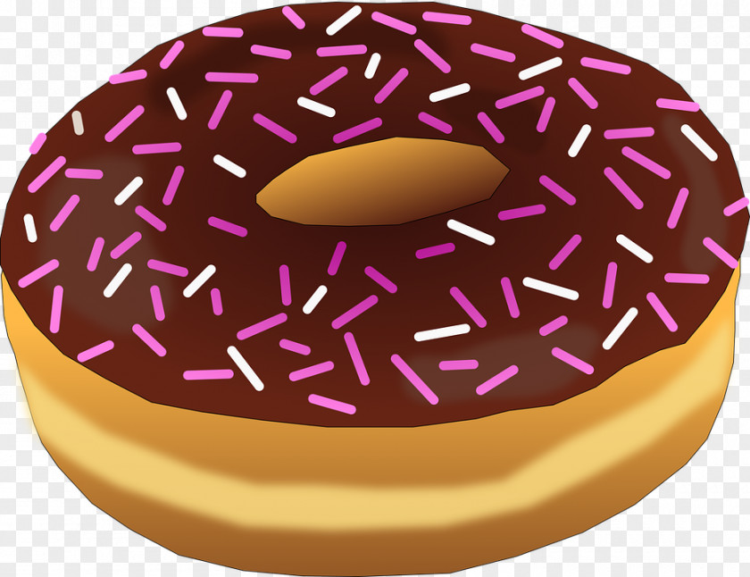 Cake Donuts Coffee And Doughnuts Sprinkles Clip Art PNG