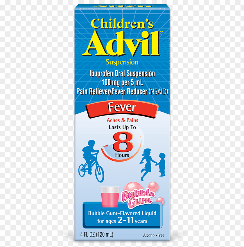 Fever Child Ibuprofen Children's Advil Ache Analgesic PNG