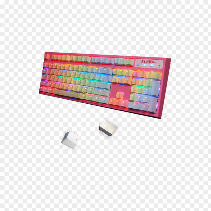 Red Mechanical Keyboard Free Pictures Computer Machine Engineering PNG