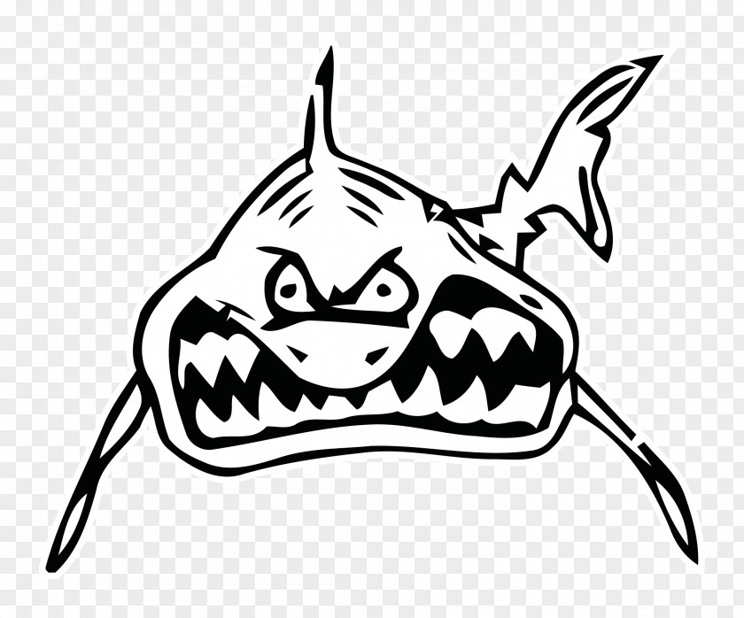 Shark Attack Tiger Clip Art PNG