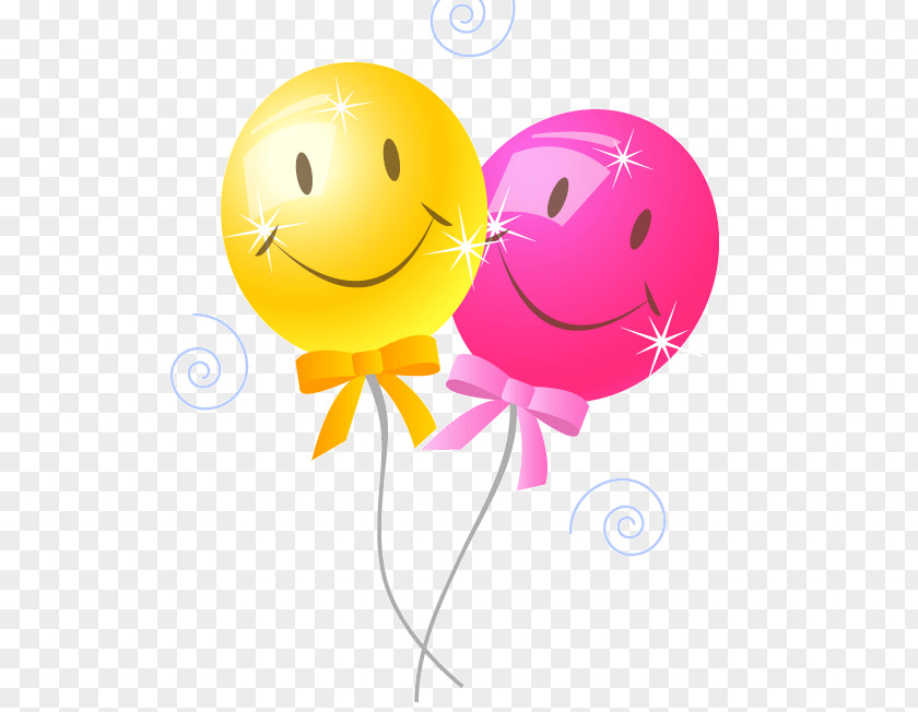 Birthday Balloon Party Clip Art PNG