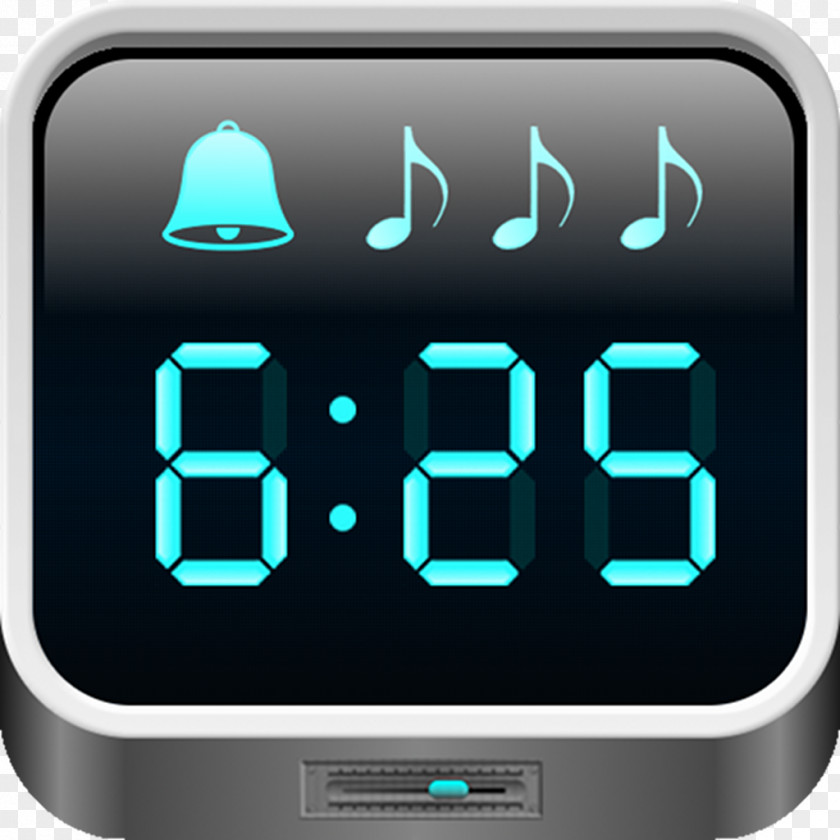 Cartoon Alarm Clock Clocks Light-emitting Diode Digital Bluetooth Display Device PNG