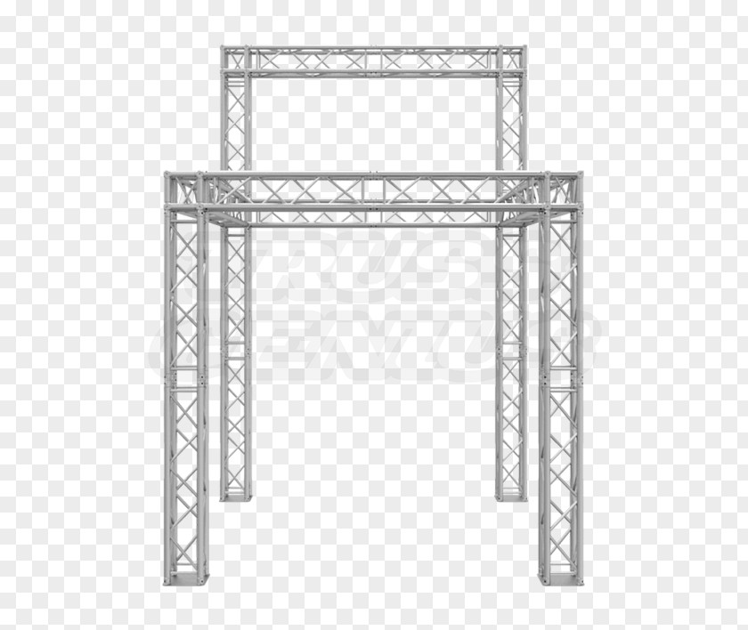 Fair Booth Truss Beam Structure Trade Square PNG