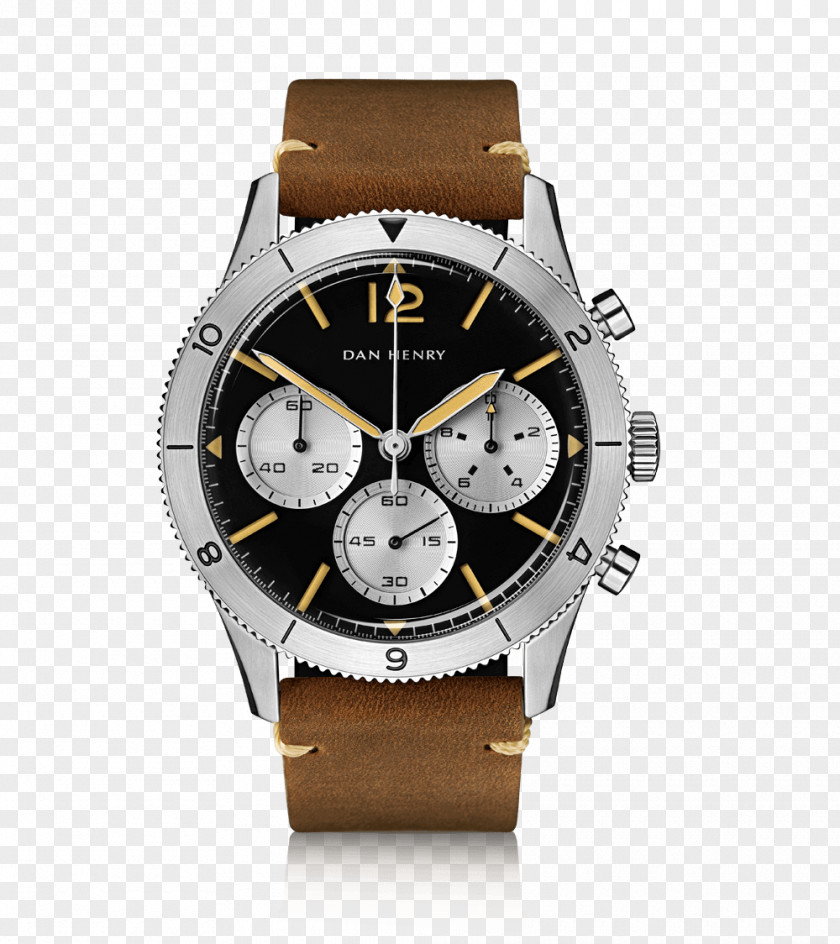 International Flight Essentials Chronograph Chronometer Watch Clock Tissot PNG