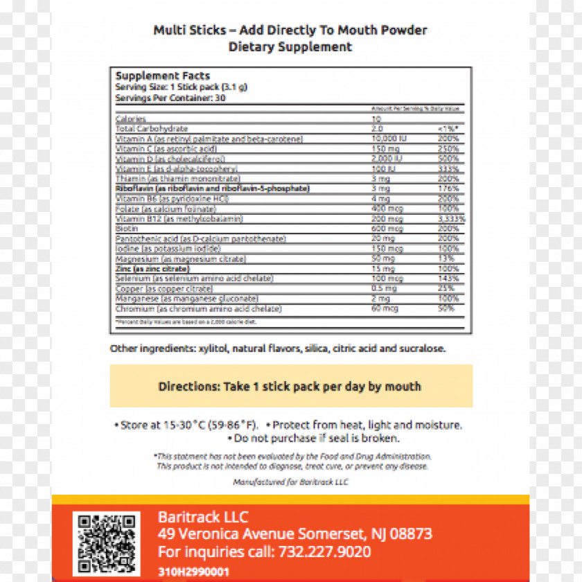 Multi Vitamin Multivitamin Nutrient BariTrack LLC Bariatric Surgery PNG