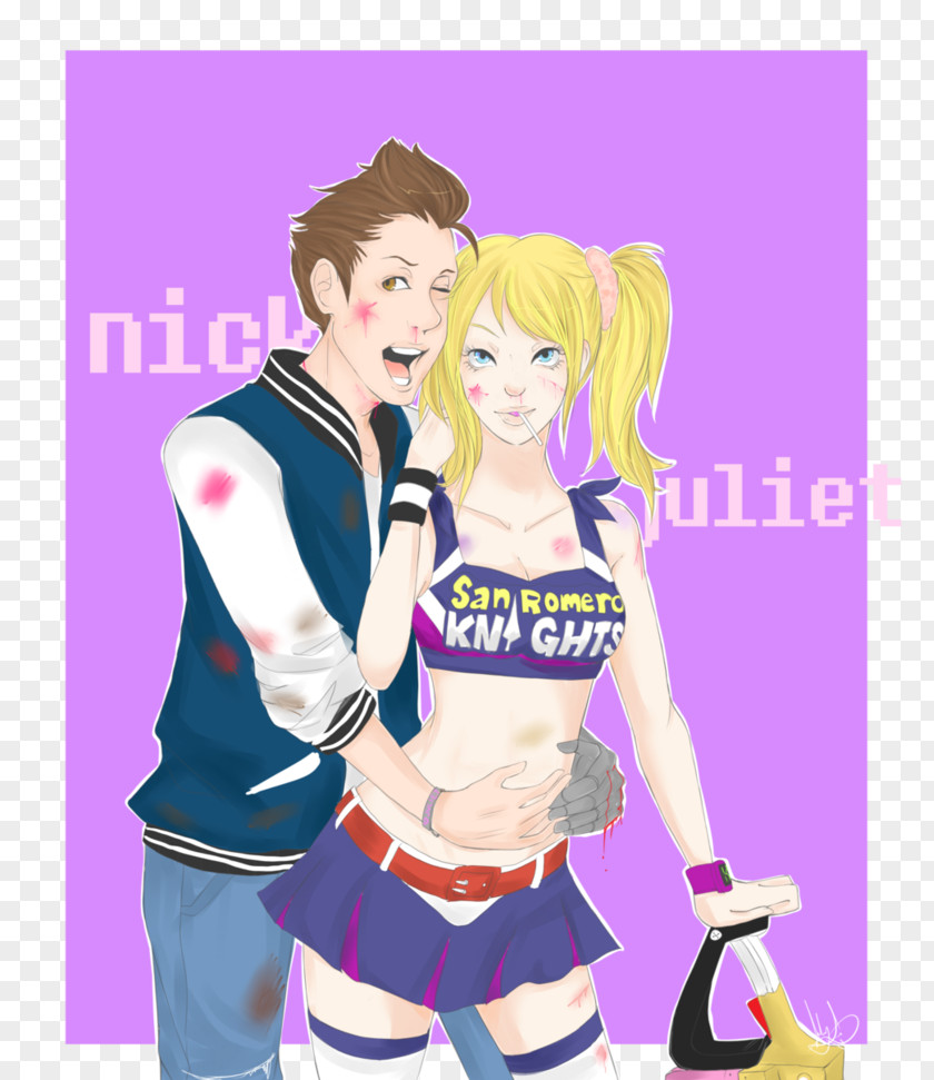 Romeo And Juliet Family Tree Cosplay Lollipop Chainsaw Character PNG
