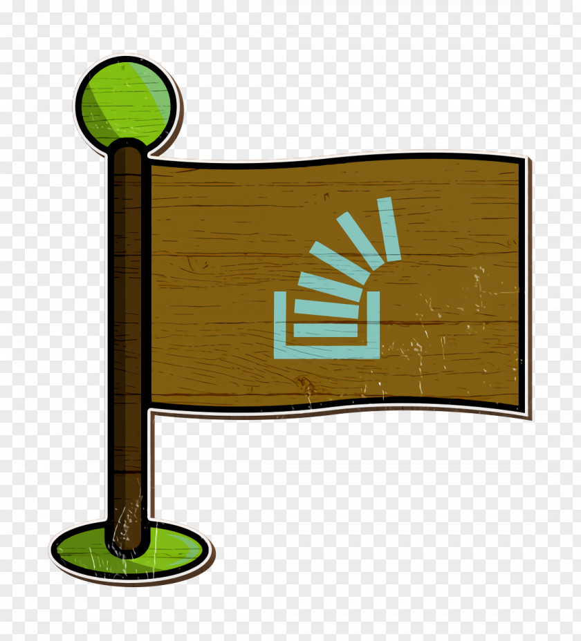 Sign Signage Flag Icon Media Networking PNG