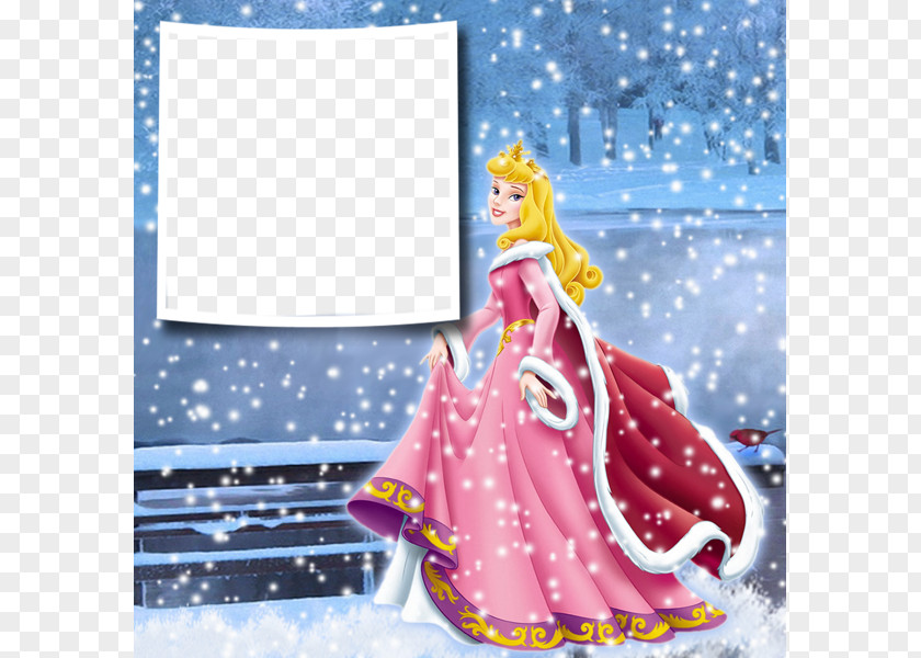 Snow White Greeting Card Border Princess Aurora Jasmine Belle Cinderella Disney PNG