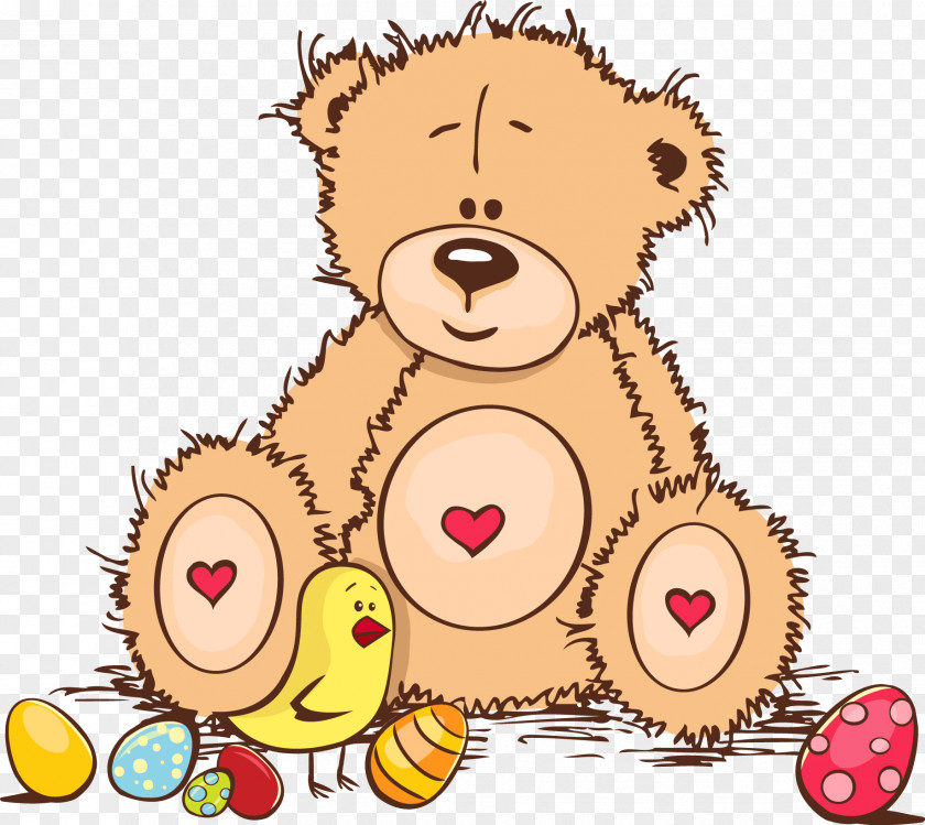 Vector Toys Brown Bear Cartoon Cuteness PNG