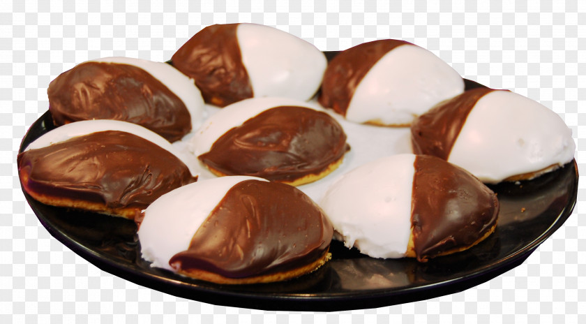 Chocolate Biscuits Black And White Cookie Alessi Bakery Lebkuchen Profiterole PNG