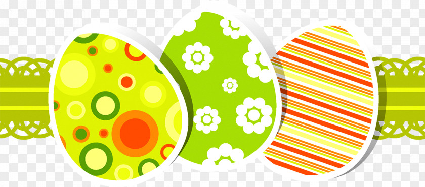 Easter Eggs Greeting Card PNG