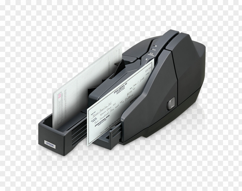 Printer Image Scanner Cheque Epson Magnetic Ink Character Recognition PNG