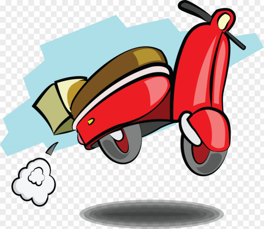 Scooty Cartoon Drawing Clip Art PNG