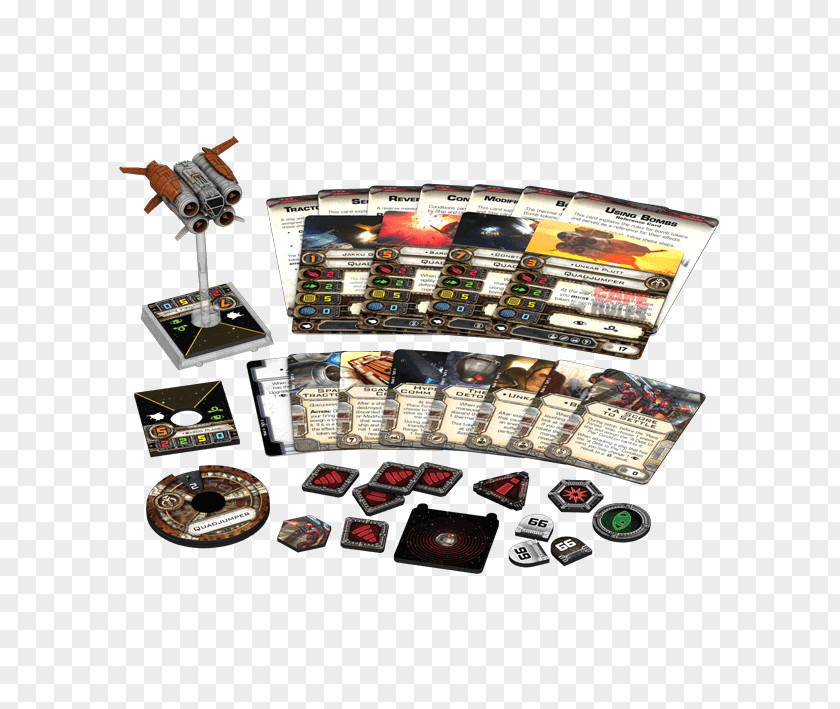 Star Wars Wars: X-Wing Miniatures Game Fantasy Flight Games X-Wing: Quadjumper Expansion Pack X-wing Starfighter PNG