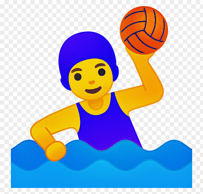 Water Polo Emoji Smiley Poloist PNG