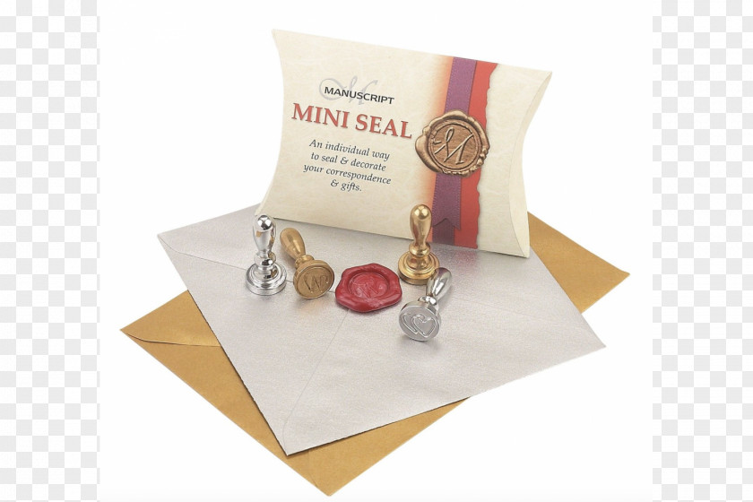 Wax Seal Paper Sealing Rubber Stamp PNG