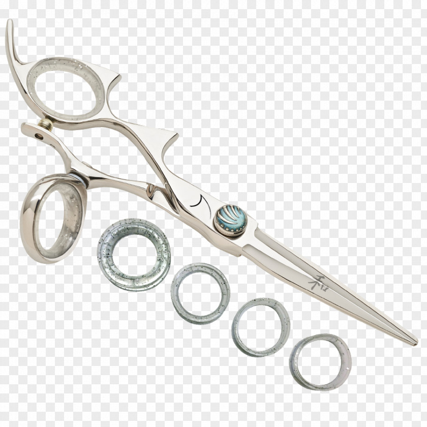 Wide Tooth Comb Scissors Shark Fin Hair-cutting Shears Handedness PNG