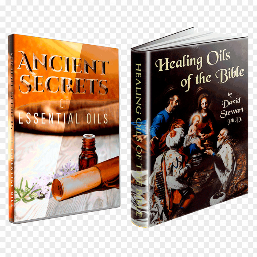 Book Healing Oils Of The Bible Essential Oil PNG