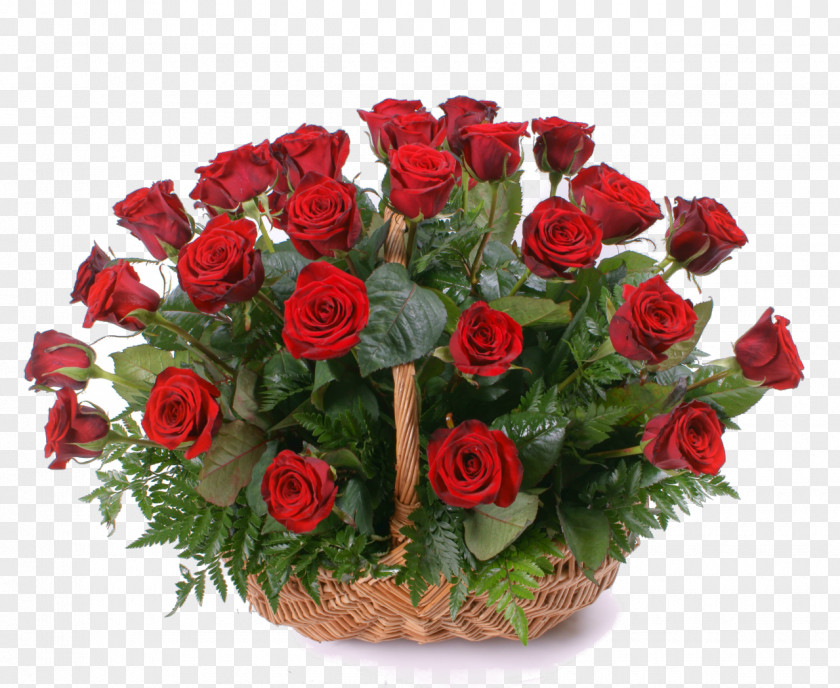 Flovers Flower Delivery Basket Rose Cut Flowers PNG