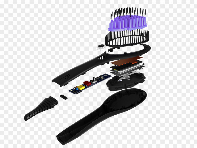 Hair Iron Brush PNG