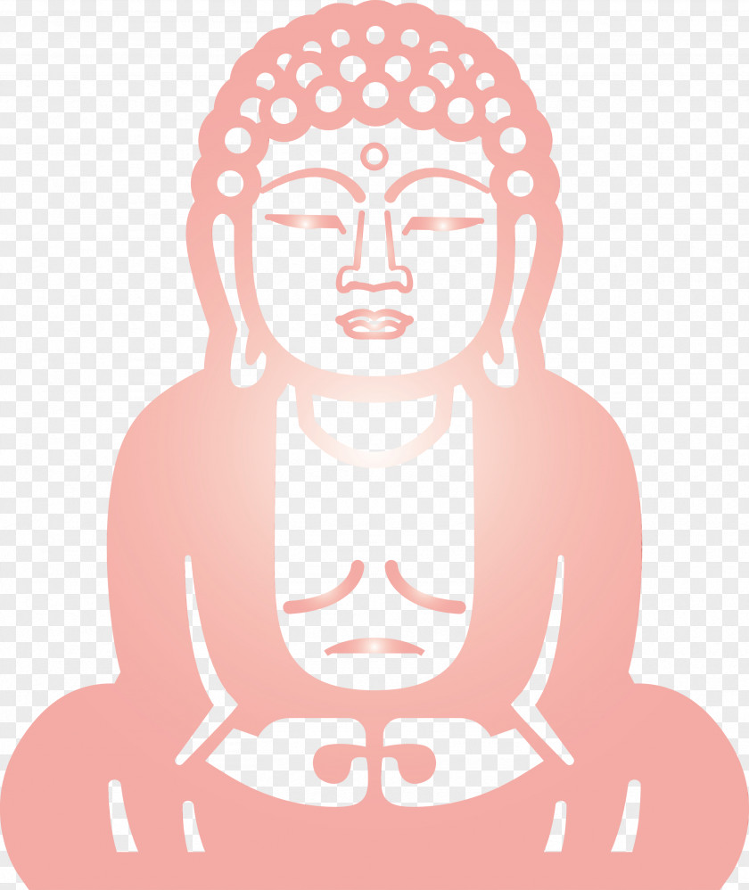 Head Meditation Pink Forehead Temple PNG