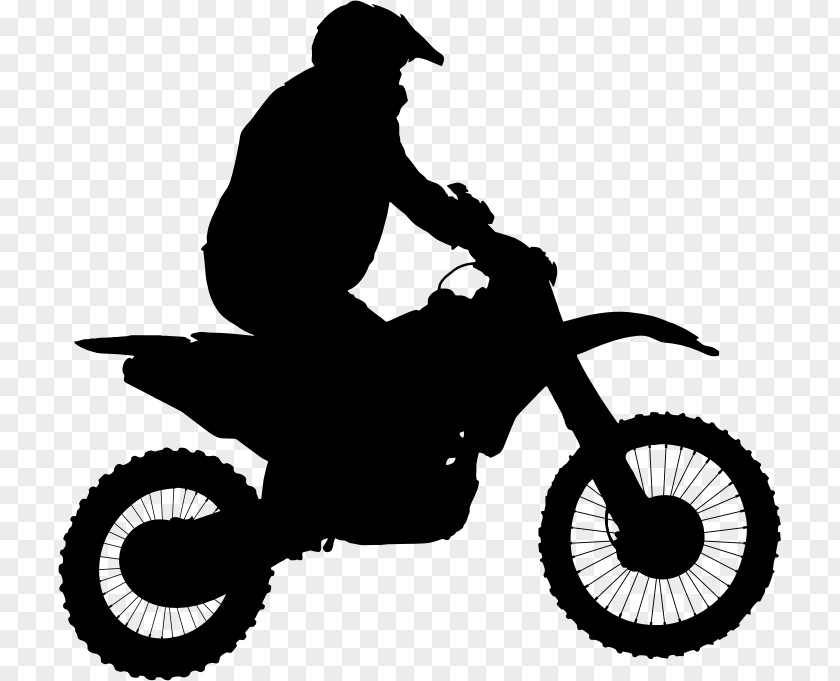 Motocross Motorcycle Silhouette Clip Art PNG