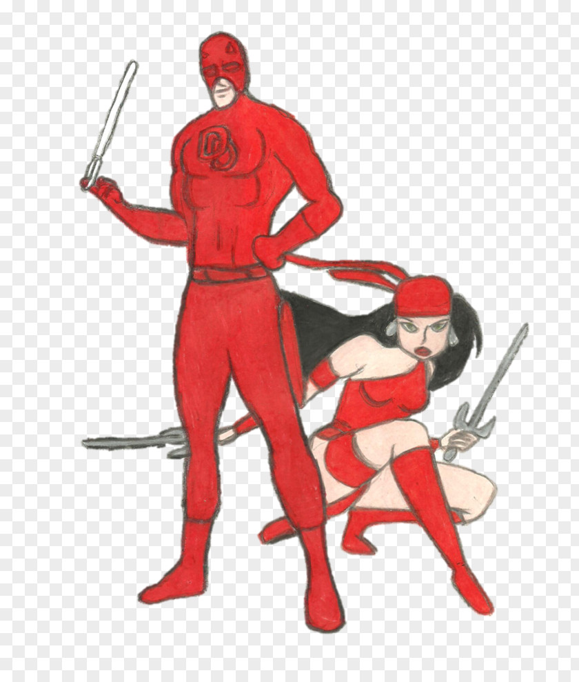 Daredevil Art Costume Headgear PNG