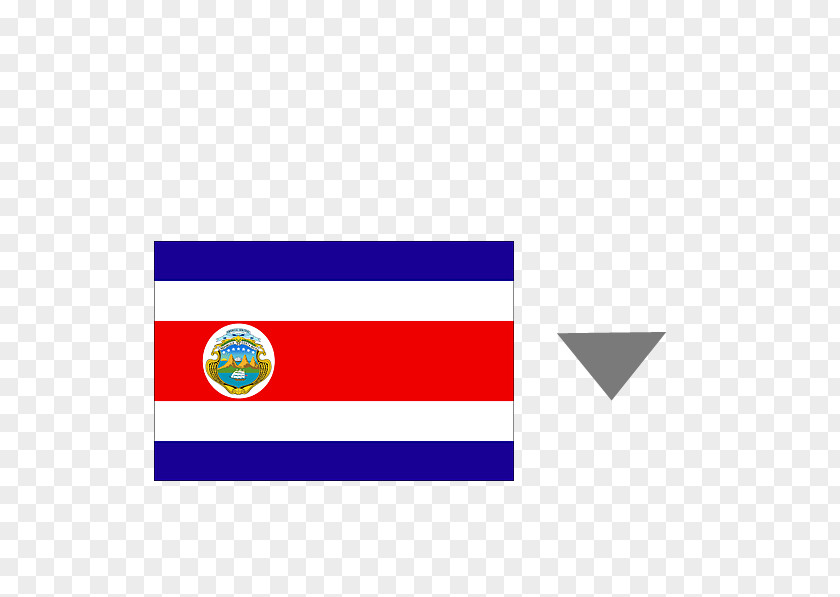 Flag Of Costa Rica National Football Team Blue Animaatio PNG