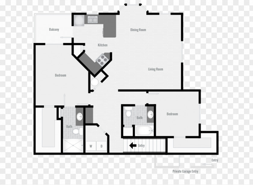 Furniture Floor Plan Apartment Katy Renting House PNG